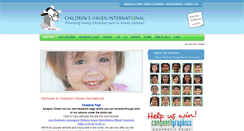 Desktop Screenshot of childrenshaven.org
